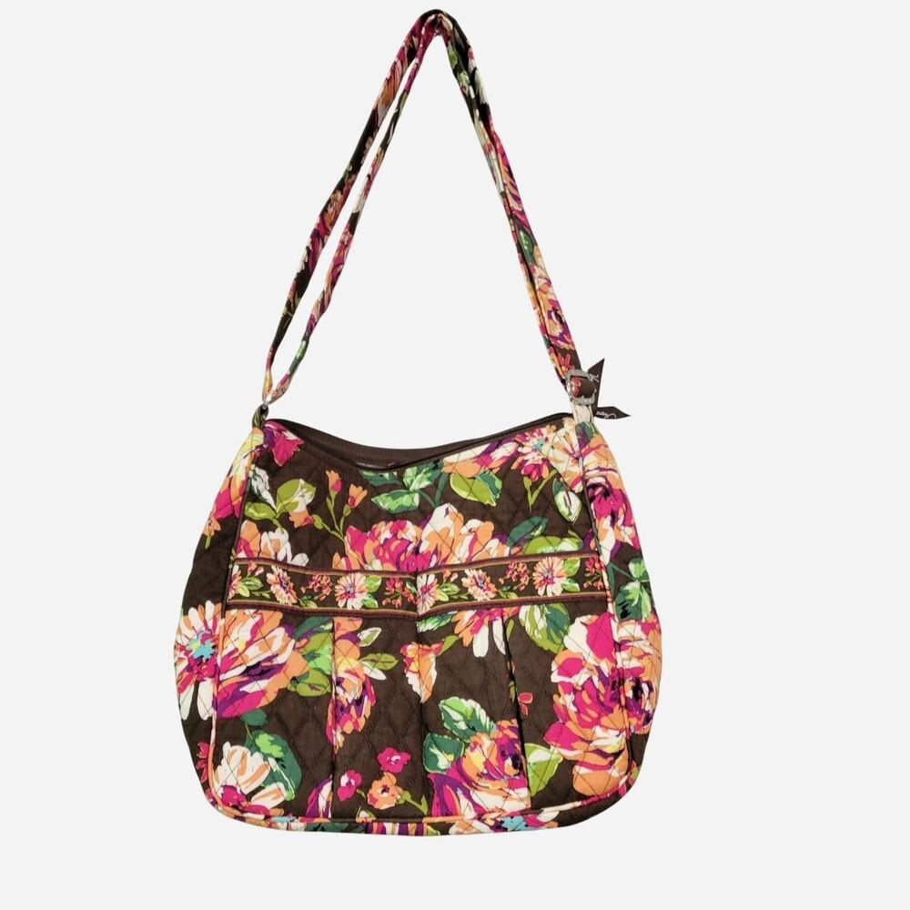 Vera Bradley Mom's Day Out bag in retired English Rose pattern quilted purse